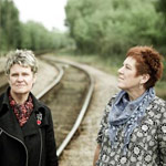 Chris While and Julie Matthews